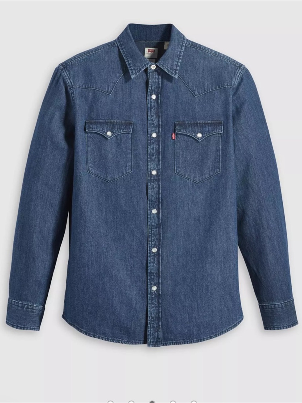 Levi's Dark Denim Western Shirt